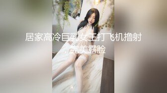 居家高冷巨乳女王打飞机撸射，完美露脸