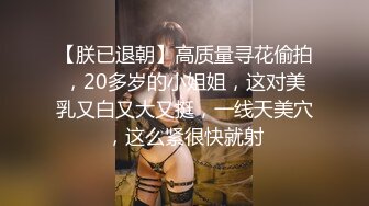 【朕已退朝】高质量寻花偷拍，20多岁的小姐姐，这对美乳又白又大又挺，一线天美穴，这么紧很快就射